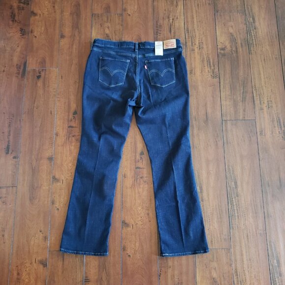Levi's 415 Classic Boot Cut Sculpt Hypersoft Women Stretch Denim Jeans Size 16W - Picture 4 of 16